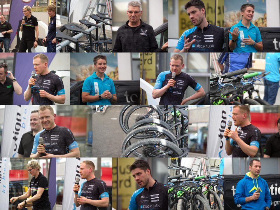 Bildercollage der toMotion Racing Teampräsentation 2017